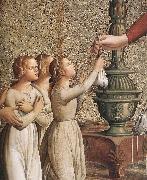 ANTONIAZZO ROMANO Annunciation (detail)  hgh china oil painting reproduction